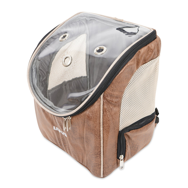 Sac à dos pour chien et chat approuvé par les compagnies aériennes, Latte