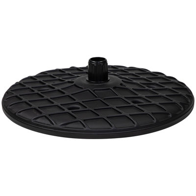 Base de parasol en plastique