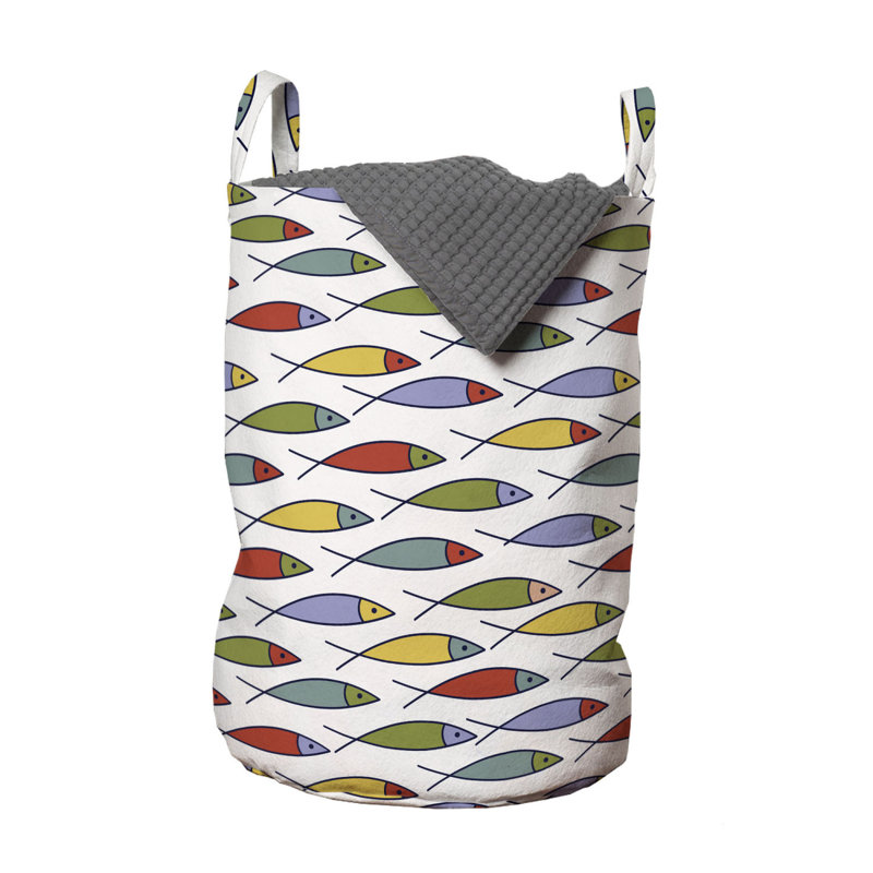 Fabric Laundry Bag with Handles