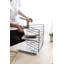 Black Mesh 3-Tier Desk File Folder Organizer