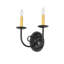 2 - Light Candle Wall Light