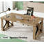 Bureau de direction moderne avec espace de travail vaste et construction robuste pour la maison et le bureau