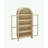 Tall Arched Storage sideboard with Adjustable Shelves