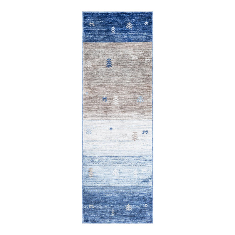 Keasya Ombre Indoor Rug, Runner 2' x 6'1"