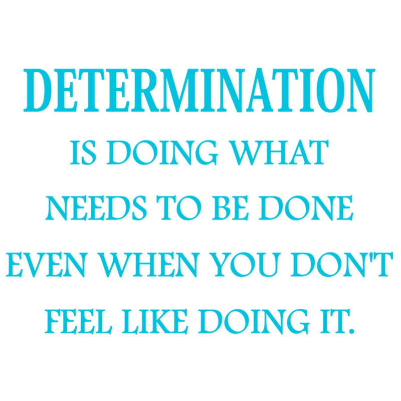 Décalcomanie murale qui doit être faite, H 14 po x l 22 po, Bleu ciel
