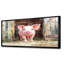 «Cute Farm Pig Portrait - Art mural encadré de cochon»-1798783724-1704891520