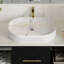 Meuble-lavabo 40,0 po avec lavabo en céramique, meuble-lavabo flottant avec 2 tiroirs et 2 rangements-814931085