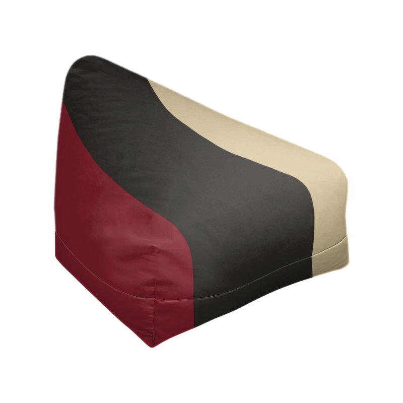 Sac de pois classique, H 30 po x l 27 po x P 27 po, Rouge brique / noir / sable du désert