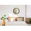 Huldar Glass Flat Wall Mirror