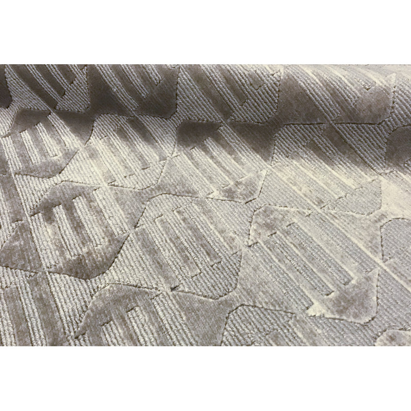 Hand-Knotted High-Quality Beige Area Rug