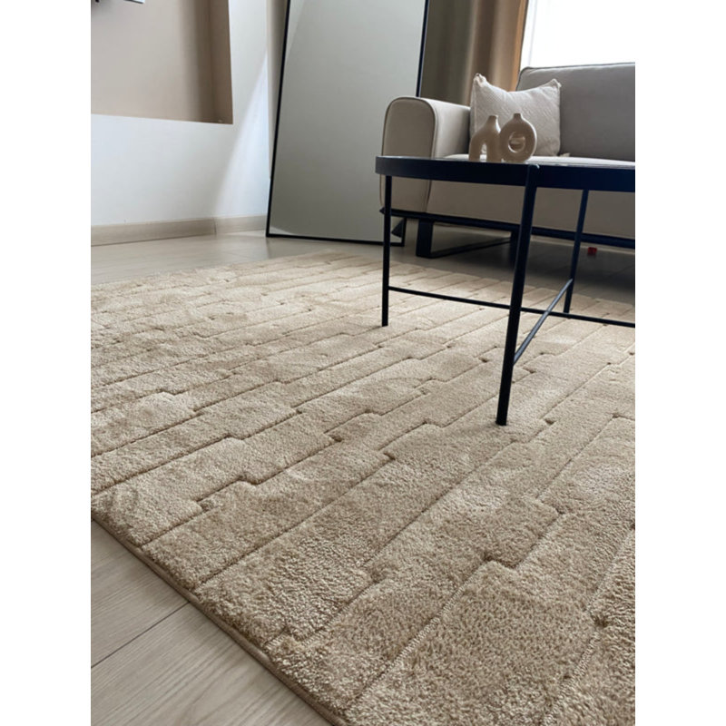 Shellene Striped Indoor / Outdoor Rug, Rectangle 5'3" x 8'3"
