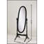 Miroir de plancher traditionnel en bois de style reine Anna, reproduction antique pour le décor de la chambre à coucher-2064973030