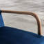 Chaise rembourrée en microfibre de style rétro-2021737077