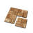 20 PCS Interlocking Deck Tiles Checker Pattern-123495229