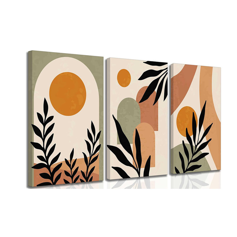 3 Piece Wrapped Canvas Set