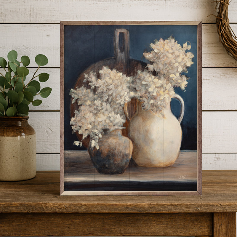 Hortensias I par Julia Purinton, H 20 po x l 16 po