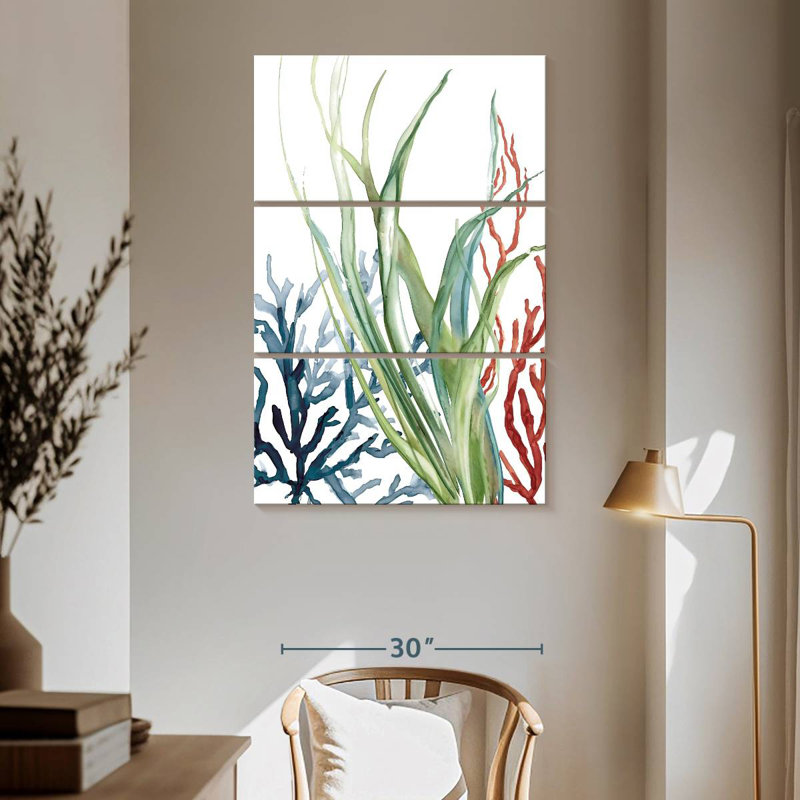 Brampt Ocean Garden II, 65" H x 42" W
