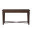 Console de canapé de style traditionnel, meubles de salon à finition espresso