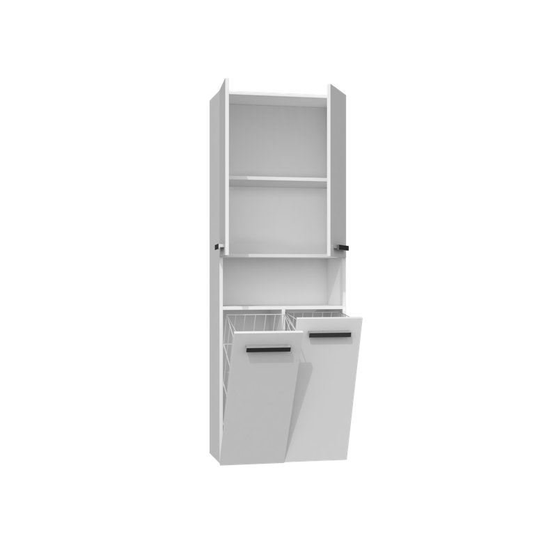 Cambree Linen Cabinet, White