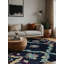 Machine Washable Grey Area Rug-1617596763