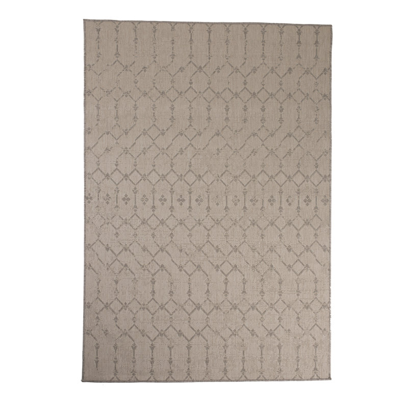 Geometric Indoor / Outdoor Rug, Rectangle 2' x 3'