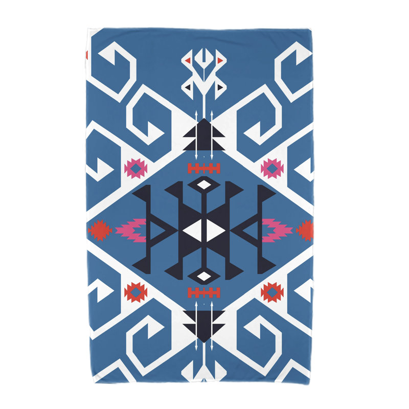 Serviette de plage Sabrina, Bleu