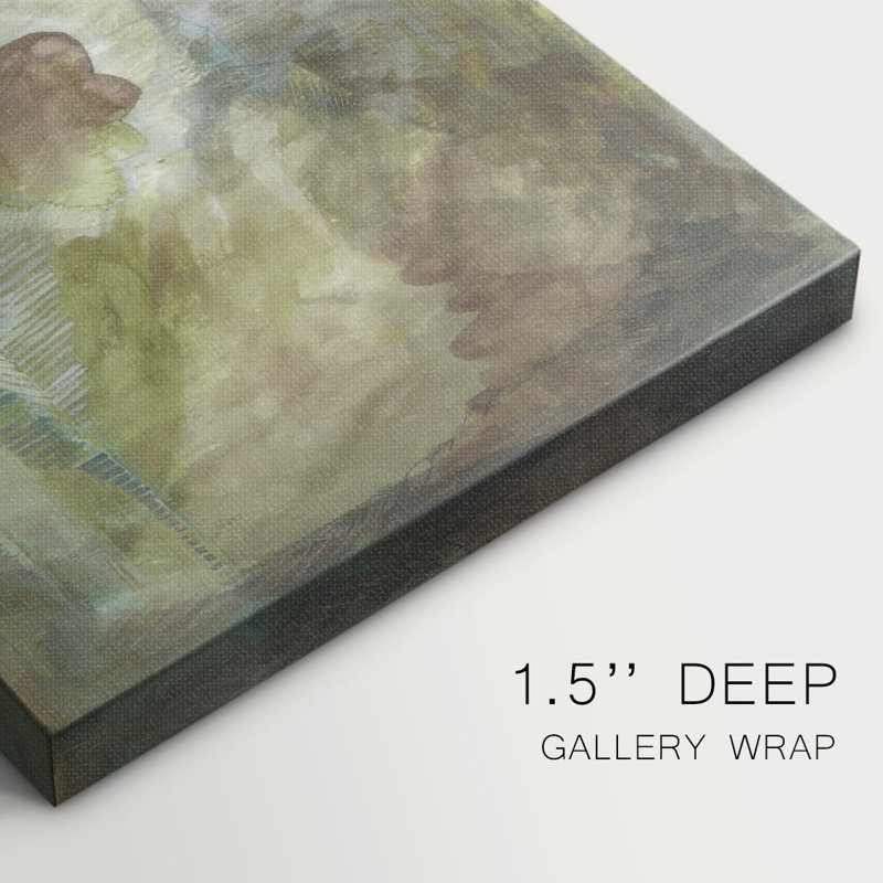 Tempête estivale - Cavas enveloppés de galerie, H 18 po x l 27 po