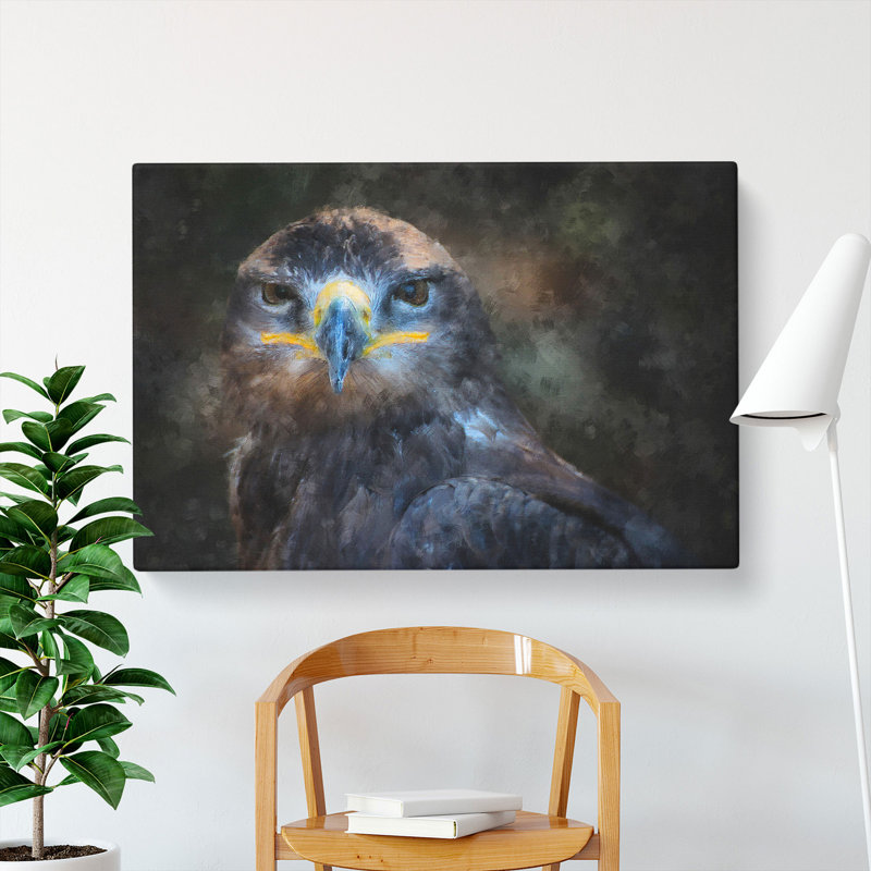 Golden Eagle Vol.1 - Wrapped Canvas, 40cm H x 60cm W x 3cm D