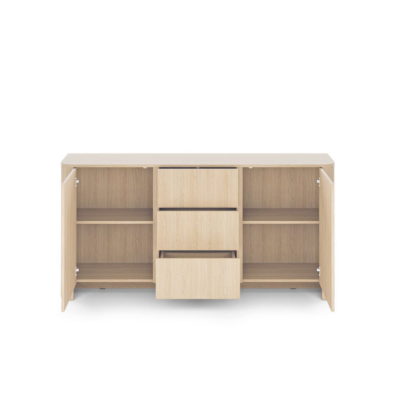 Syvia Display Cabinet, Oak