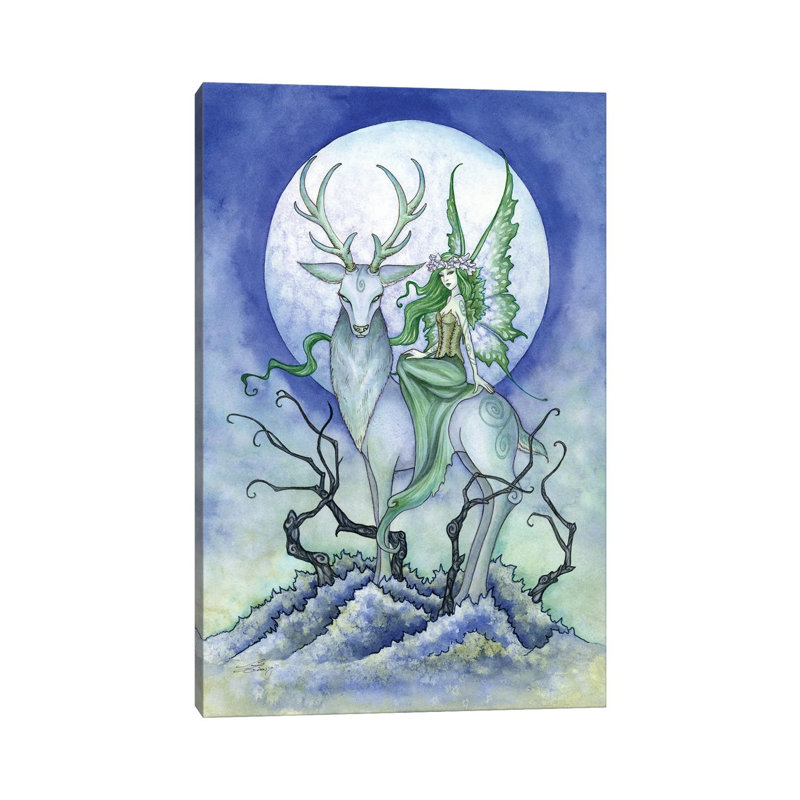 «Twilight» par Amy Brown - reproduction imprimée, H 60 po x l 40po x P 1,5 po