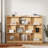 Ebern Designs White Cube Bookshelf, Wood Bookcase With 3 Tier Open Shelves, 10-cube Minimalist Storage Shelf For Living Room, 43.3" W X 35.4" H-1674634514