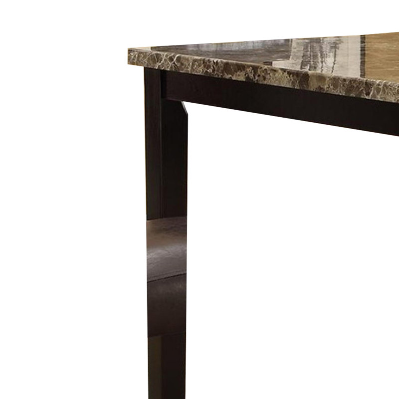Apinya Dining Table, Brown, 36"H x 42"L x 42"W