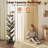 360° Rotating Bookcase,16-Tier Tree Rotating Bookshelf, 360 Degree Spinning Standing Bookcase, Corner Bookcase with casters-1884678836