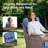  4-Piece Patio Furniture Set With Swivel Glider Chairs, 6-Inch Ultra-Plush Cushions & Water-Resistant Olefin Fabric-1223450137