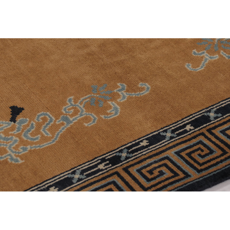 Art Deco Handmade Wool Area Rug