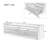 Built-in charging port and ambient LED lighting TV stand-1935362129