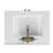 Brecken 23.88'' Single Bathroom Vanity with Vitreous China Top-442955614