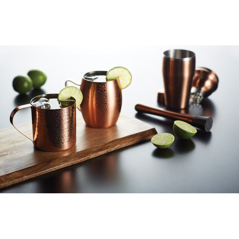 550ml Stainless Steel Moscow Mule Mug Set