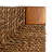 Willowbrook Solid Wood and Natural Woven Seagrass Rope Counter Height Bar Stool-98259814