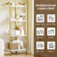 4 Tier Bookshelf, Gold Narrow Bookshelf with Metal Frame, Small Bookshelf with Open Display Shelves, Bookcase for Bedroom Living Room Home Office,White and Gold (2 Pack)