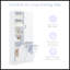 Armoire de rangement de salle de bain avec portes et tiroirs-329662651