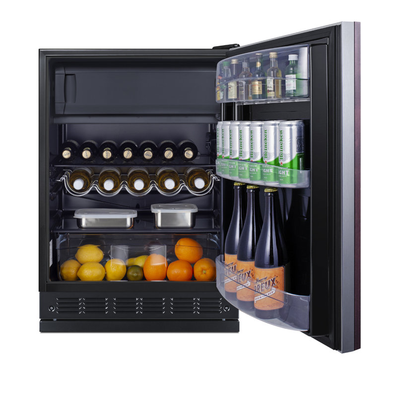 Summit Appliance 4,9 pieds cubes cu. Réfrigérateur autoportant avec congélateur, Droitier