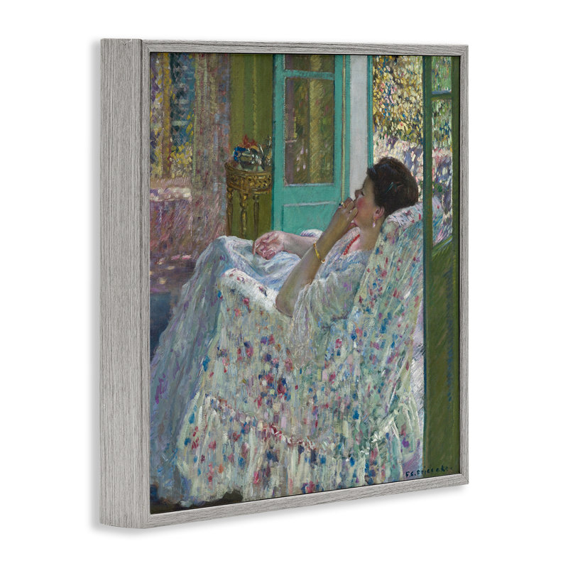 Art classique de la femme encadrée par estampe numérique par one1000paintings, Estampe numérique Farmhouse, H 17 po x l 17 po