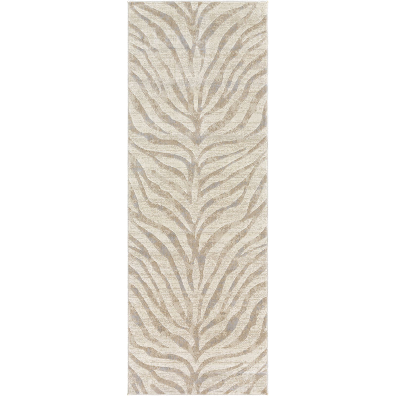Quamine Animal Print Area Rug, Runner 80 x 220cm