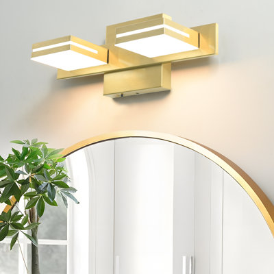 Lumières de meuble-lavabo modernes à DEL à intensité variable pour miroir