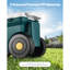 Chariot de jardin roulant avec siège 276 lb