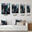 Janautica - Peinture abstraite horloges murales-940886977