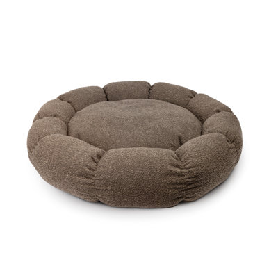 Lit rond avec coussin de siège amovible
