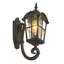 Applique murale extérieure rétro de 42 cm (16,54 po) avec bordure dorée-1895430418