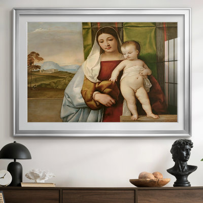 La Madone gitane (La Zingarella) - Titien (Tiziano Vecelli) - Toile tendue avec châssis encadré - v. 1510-1511